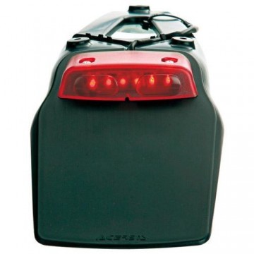 LED rear lamp with splasher